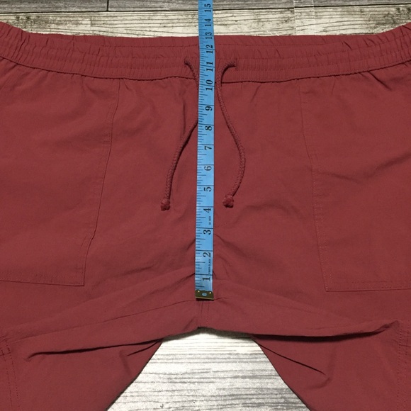 Goodfellow Tech Shorts Men’s XL Red (Inseam 8.5) Drawstring Casual - Picture 4 of 9